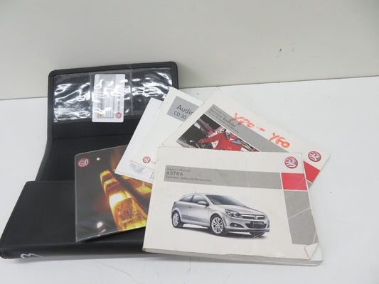 VAUXHALL ASTRA MK5 OWNERS MANUAL WITH FOLDER 2004-2010 1049-3