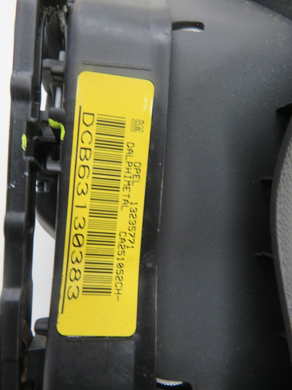 VAUXHALL CORSA D STEERING WHEEL AIR BAG 2006-2011 1700-17