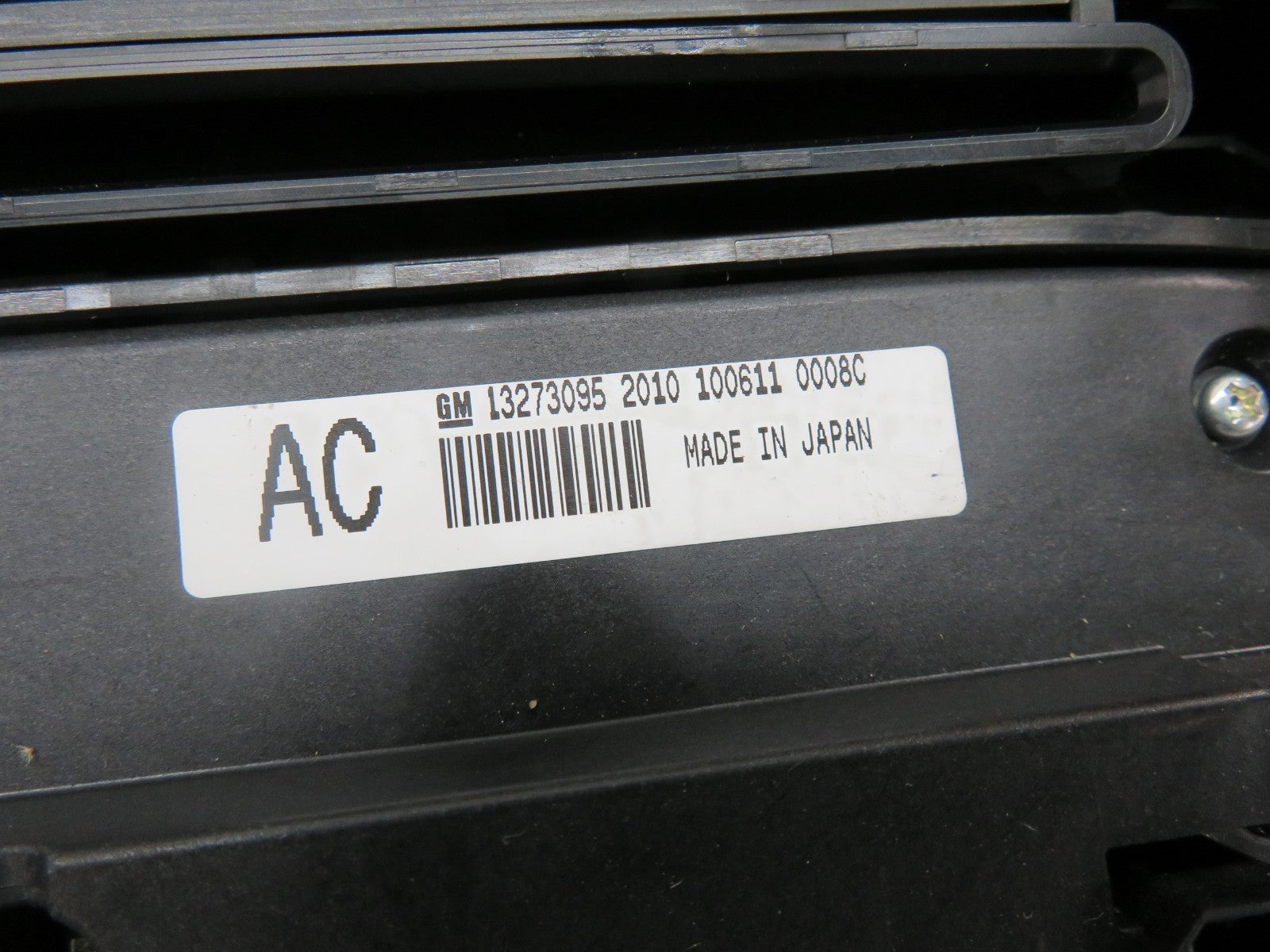 VAUXHALL INSIGNIA RADIO CD HEAD UNIT FASCIA PANEL 13321292 2008-2013 1155-17