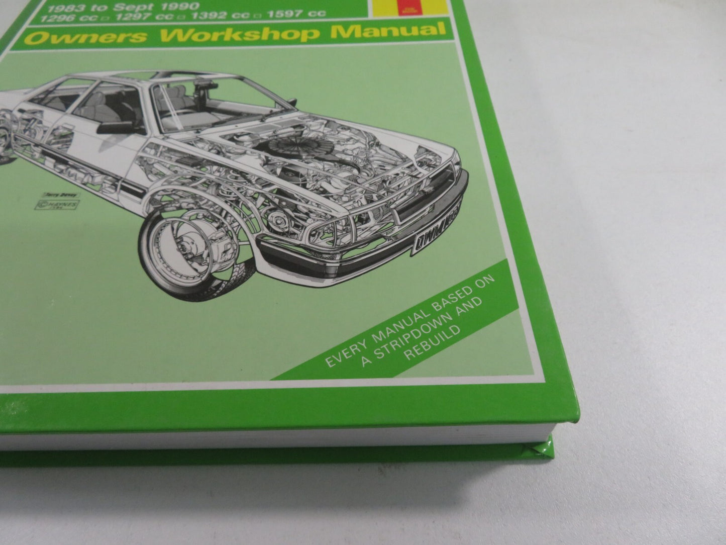 FORD ORION OWNERS WORKSHOP MANUAL 1983-1990