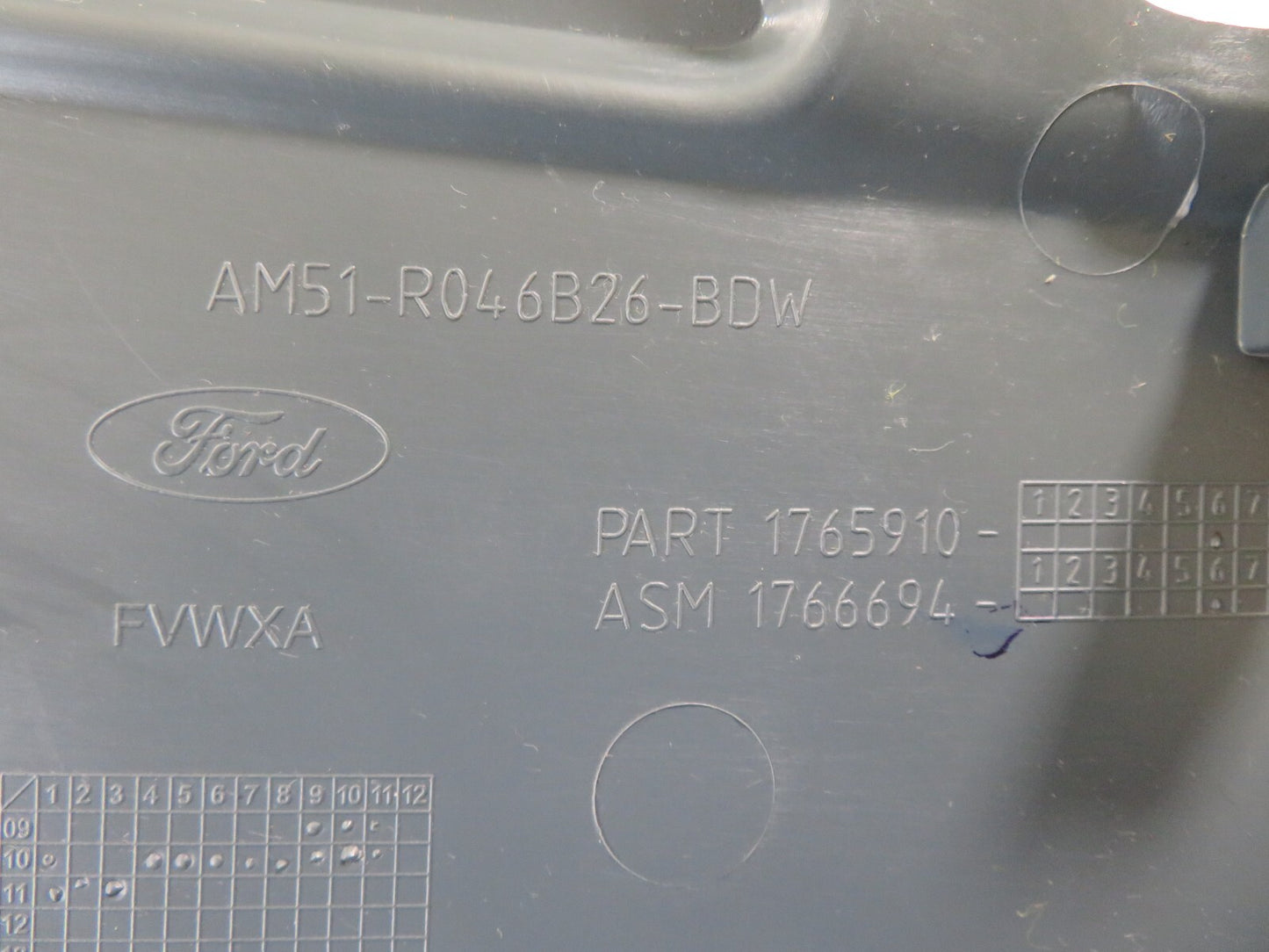 FORD C MAX GRAND OS DRIVER CENTER CONSOLE TRIM AM51-R046B26-BDW 2011-2015 BK1343