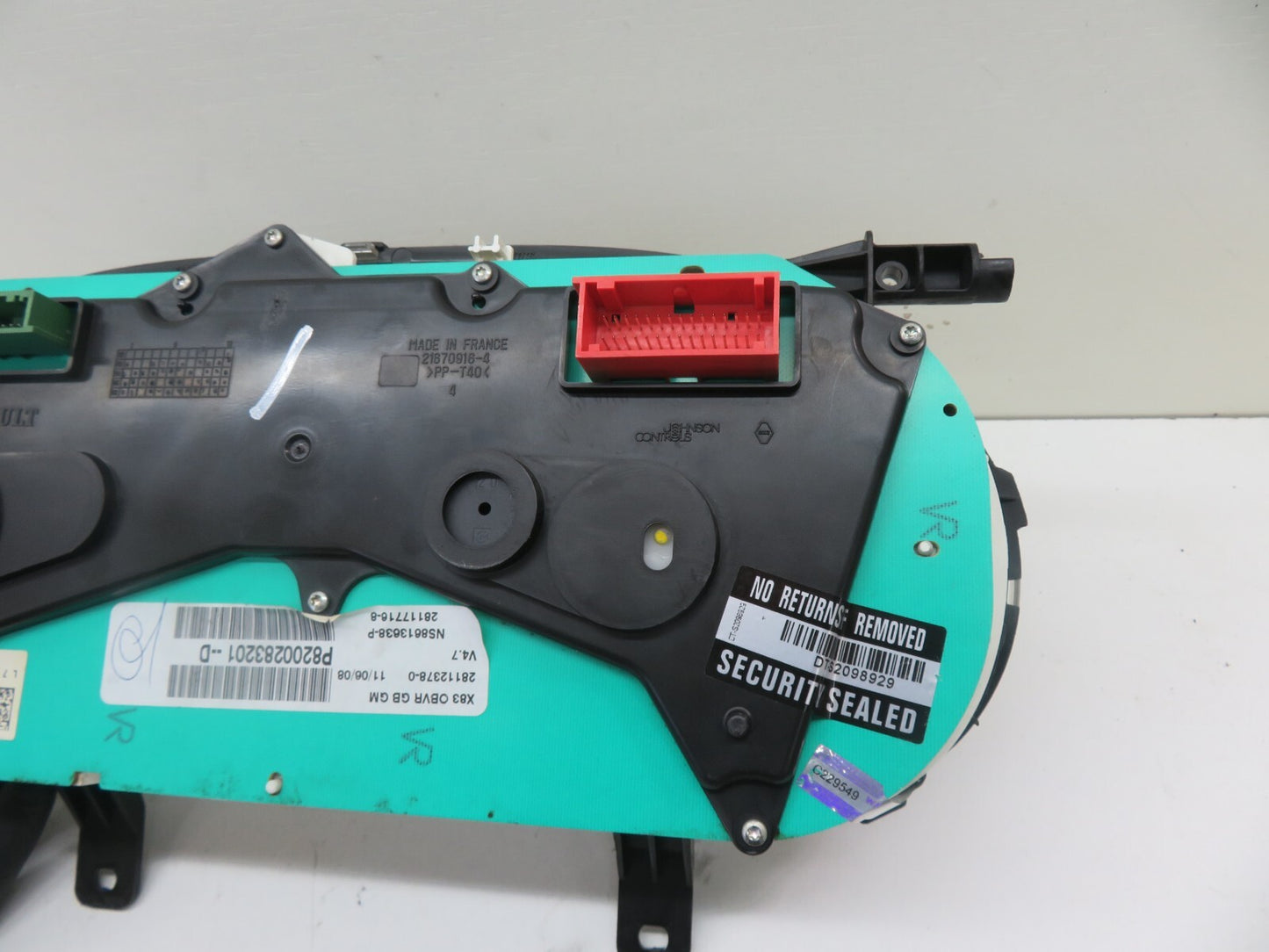 VAUXHALL VIVARO TRAFFIC INSTRUMENT SPEEDO CLUSTER 8200283201 2001-2014 DV59-1