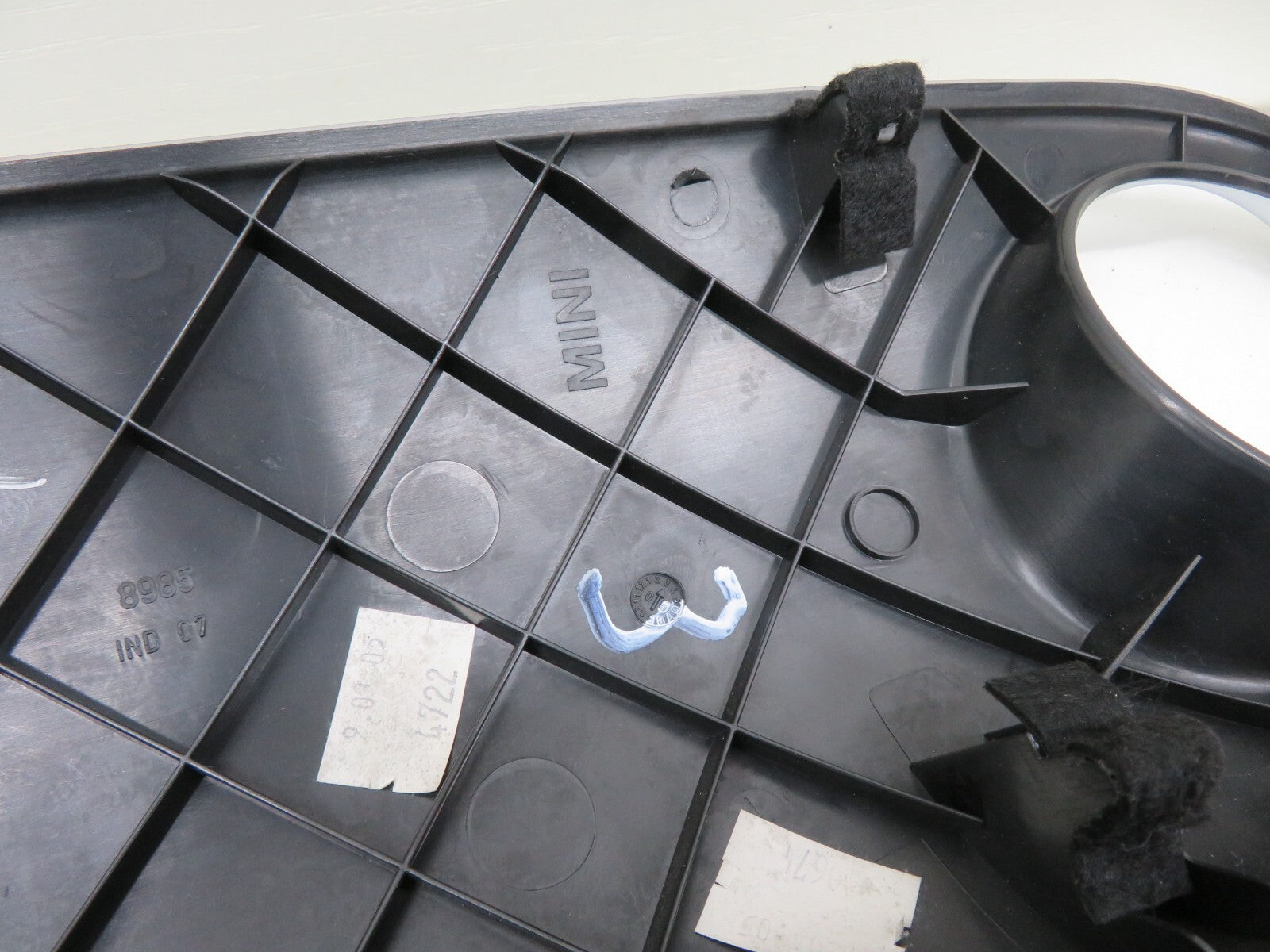 MINI COOPER S R50 R52 R53 NS PASSENGER DASH TRIM 2001-2006 1641-3