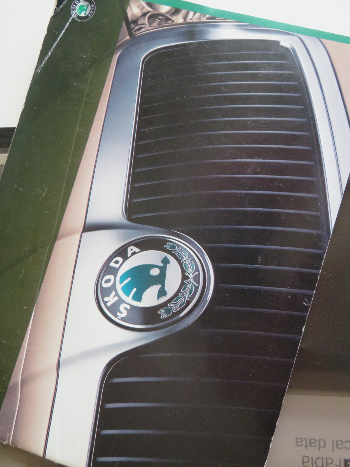 SKODA FABIA MK1 OWNERS MANUAL WITH FOLDER 1999-2004 HM-6