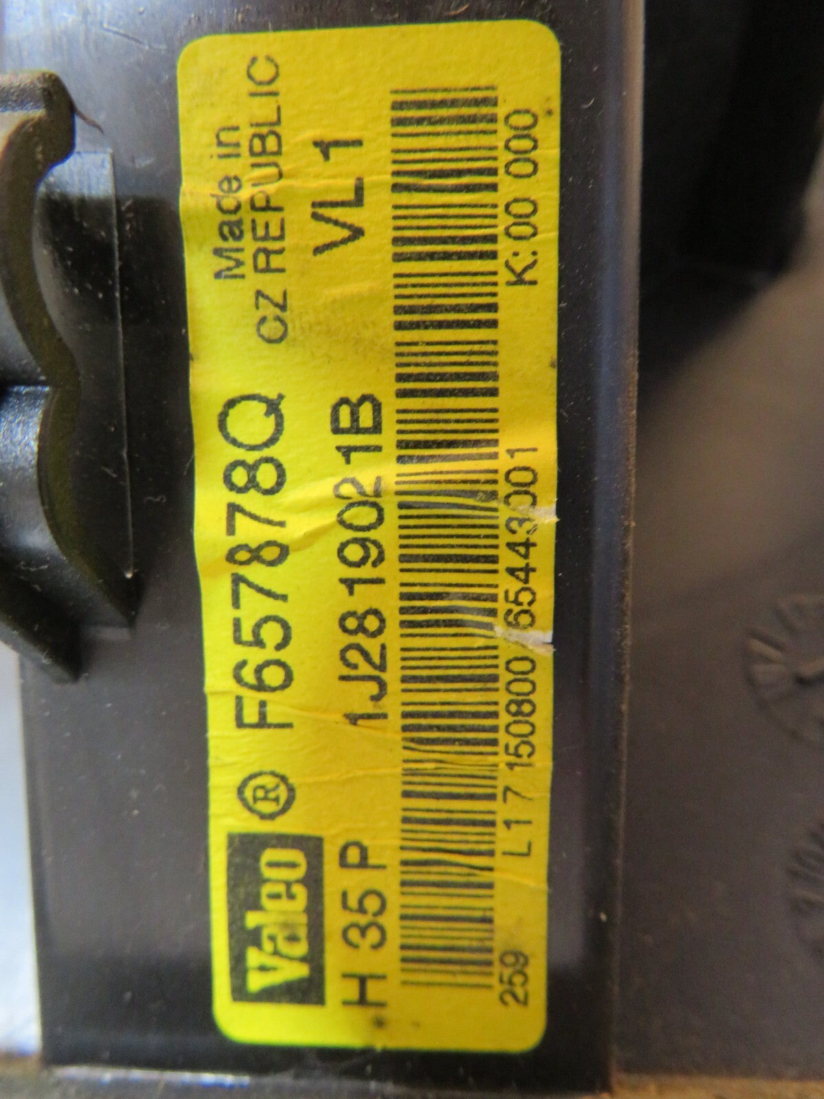 VOLKSWAGEN VW POLO 6N2 HEATER BLOWER MOTOR 1J2819021B 1999-2003 B8