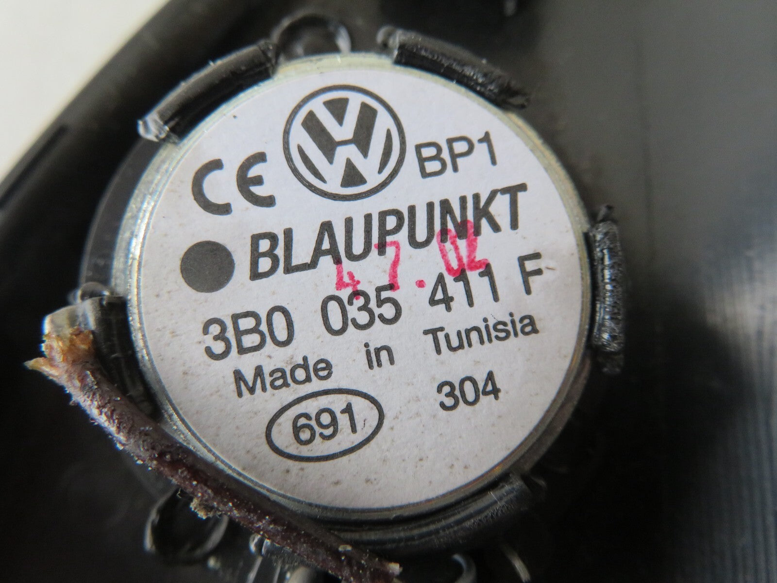 VOLKSWAGEN VW PASSAT B5.5 NS PASSENGER SIDE TWEETER 3B0035411F 01-05 AMS1348-2