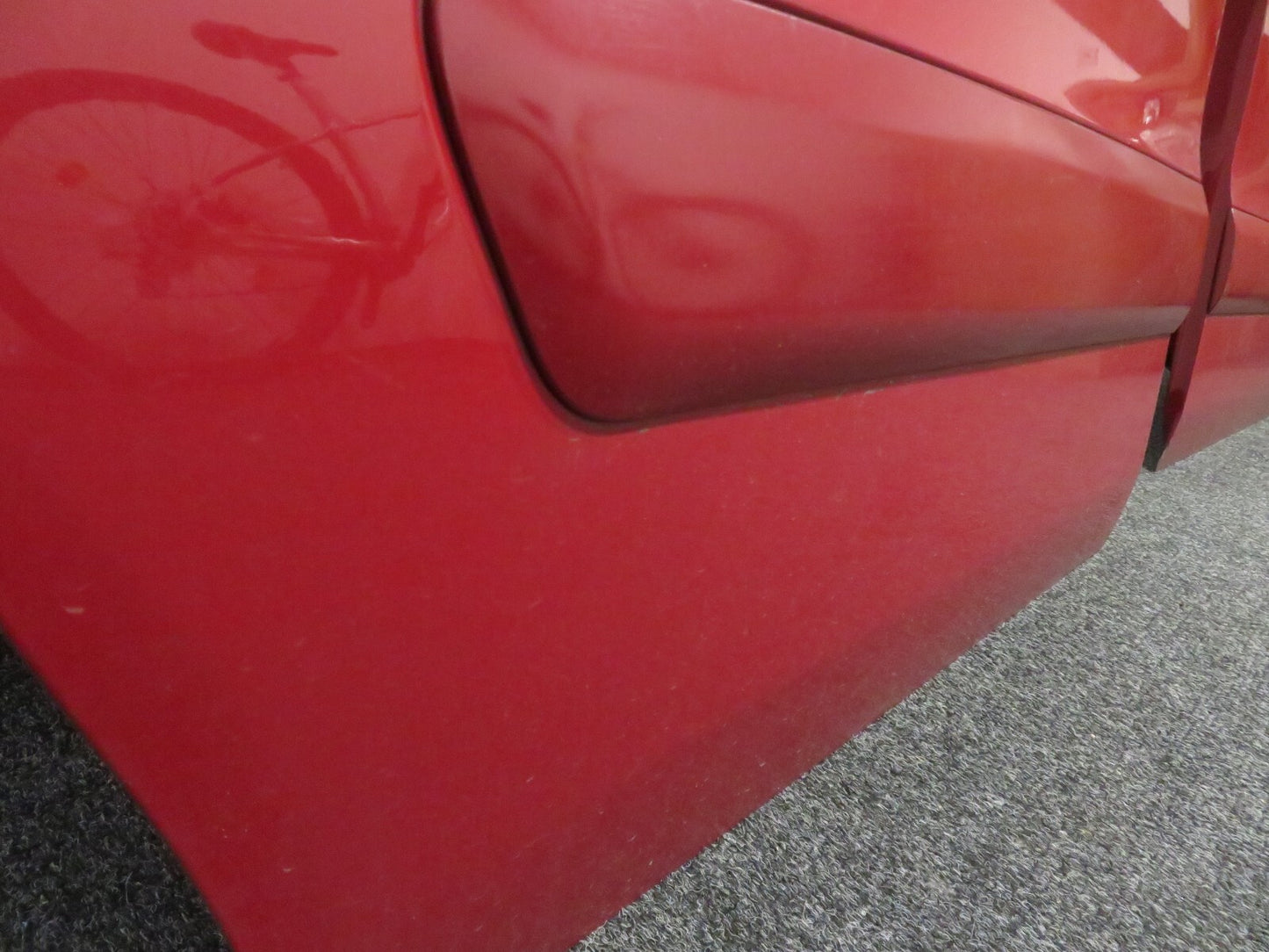 CITROEN BERLINGO OS DRIVER REAR SLIDING DOOR RED MULTISPACE 2008-2018