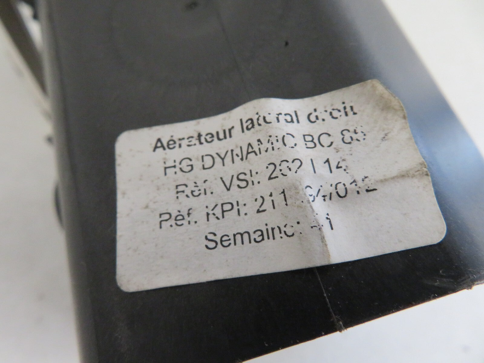 RENAULT CLIO MK3 OS DRIVER SIDE DASHBOARD AIR VENT 2005-2012 A1639-13