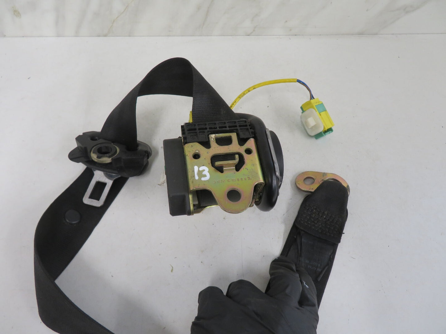 VOLKSWAGEN VW TOUAREG 0SR SEAT BELT PORSCHE CAYENNE 7L0857806A VWAM1352-13