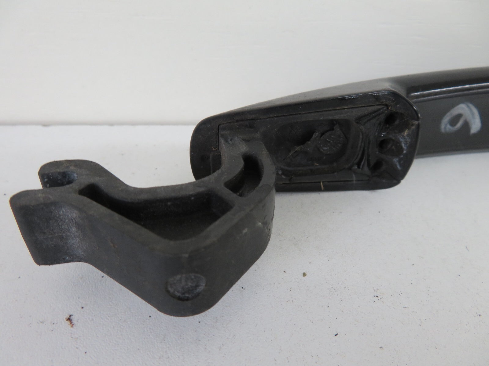 FIAT SCUDO NSF PASSENGER DOOR HANDLE EXTERIOR BLACK 2007-2016 1257-5