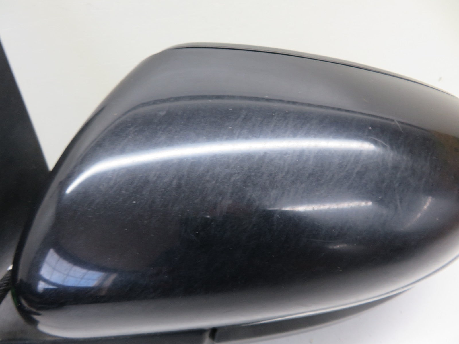 VW GOLF MK6 NS PASSENGER DOOR WING MIRROR BLACK 5DR 2009-2013 1546-6
