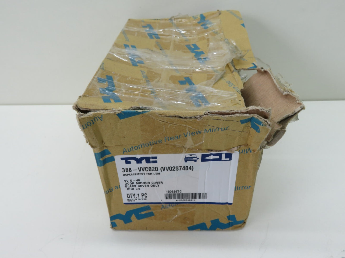 NS PASSENGER DOOR WING MIRROR COVER FOR VOLVO S40 388-VVC020 1995-2004