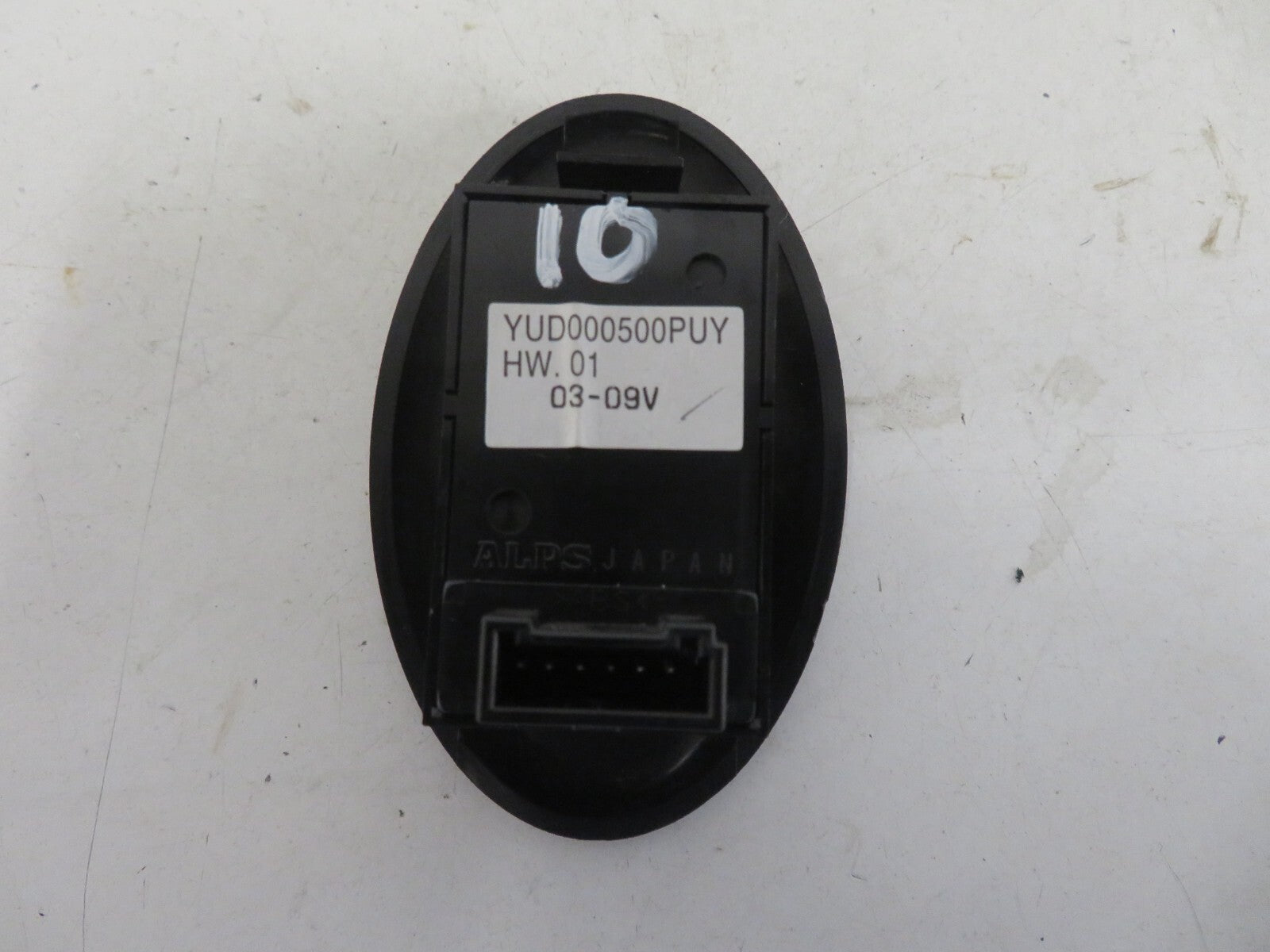 ROVER 75 NS PASSENGER REAR WINDOW SWITCH YUD000500PUY 1999-2005 1516-10