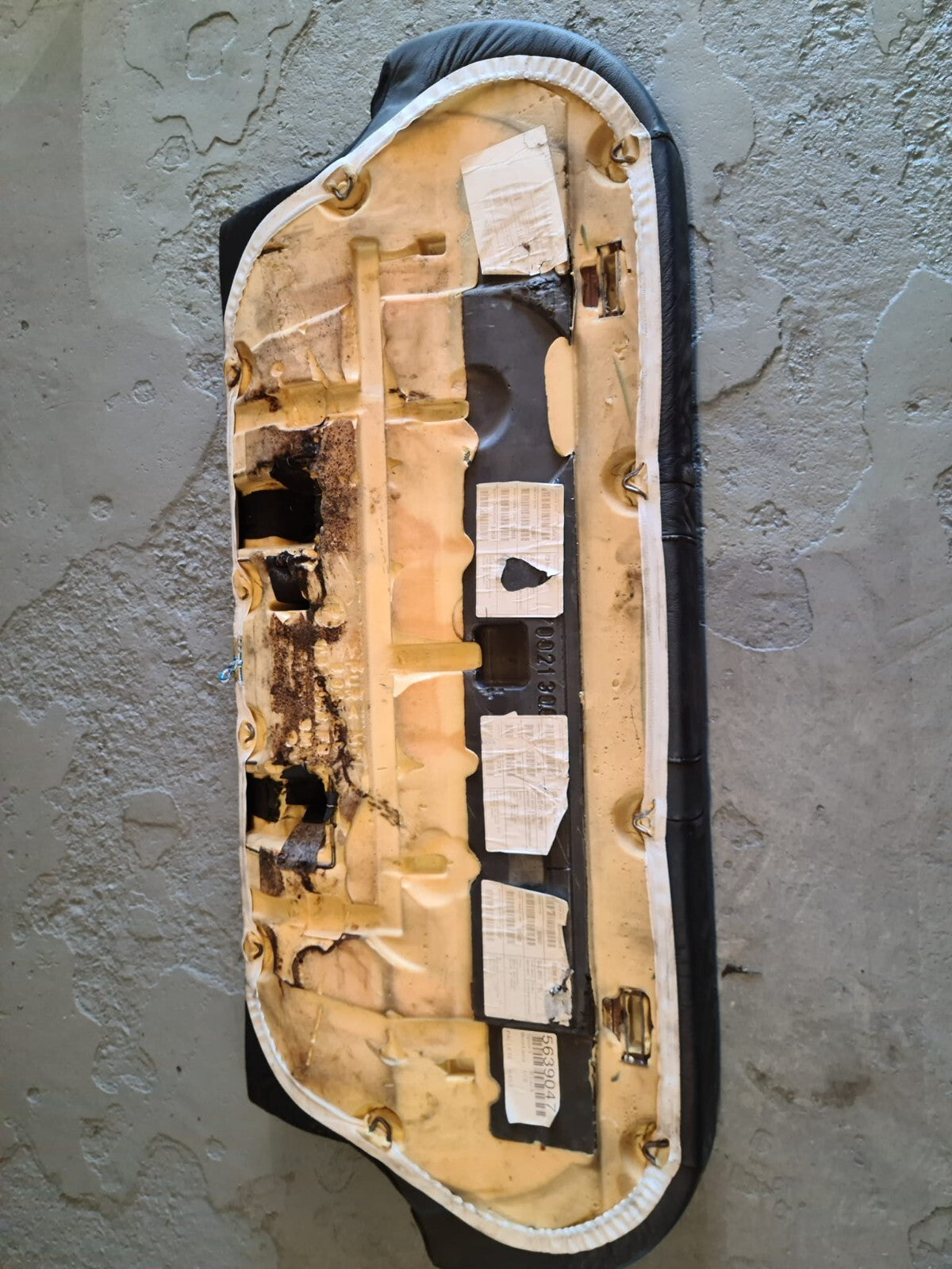 BMW X5 E53 REAR BLACK LEATHER SEAT BASE SPORT MONTANA 2001-2003 SA