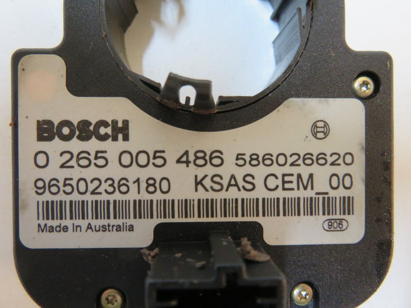 CITROEN C4 STEERING ANGLE SENSOR 9650236180 2004-2010 HT05