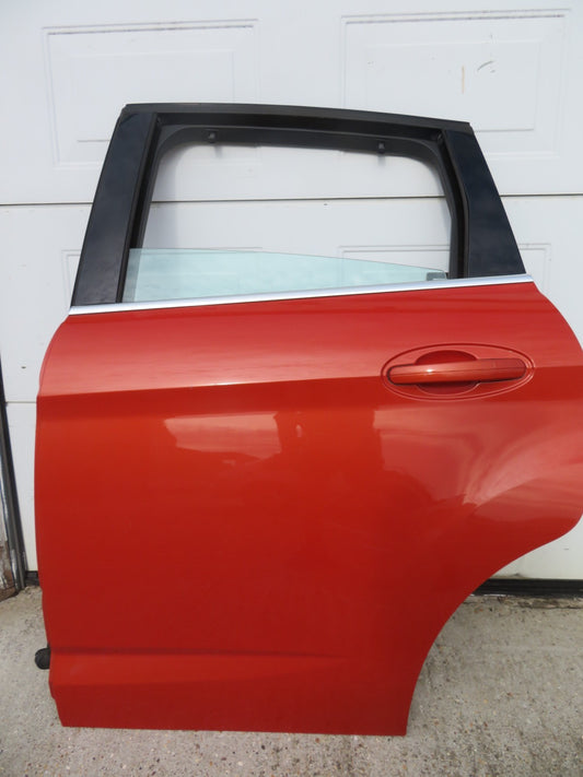 FORD CMAX C MAX NSR PASSENGER REAR DOOR IN ORANGE 2010-2015 (SEE PHOTOS)