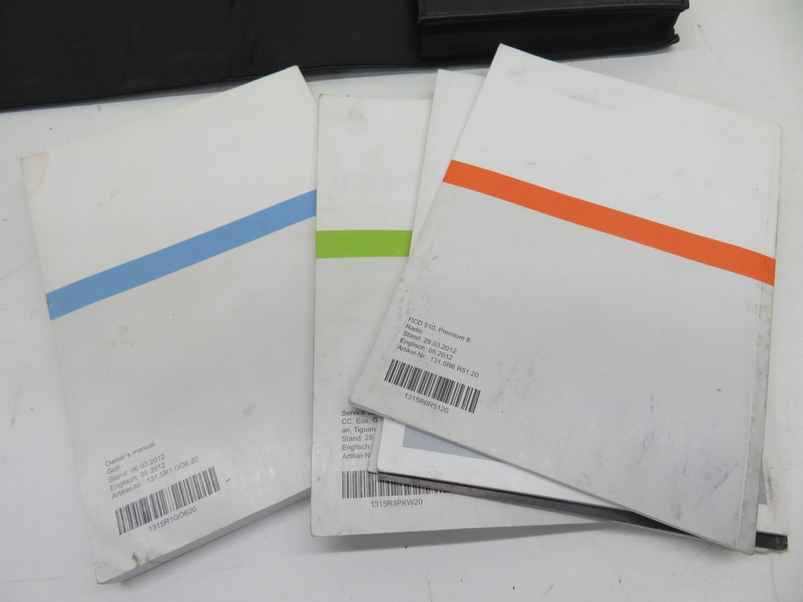 VW GOLF MK6 OWNERS MANUAL WITH FOLDER 2009-2013 REF-