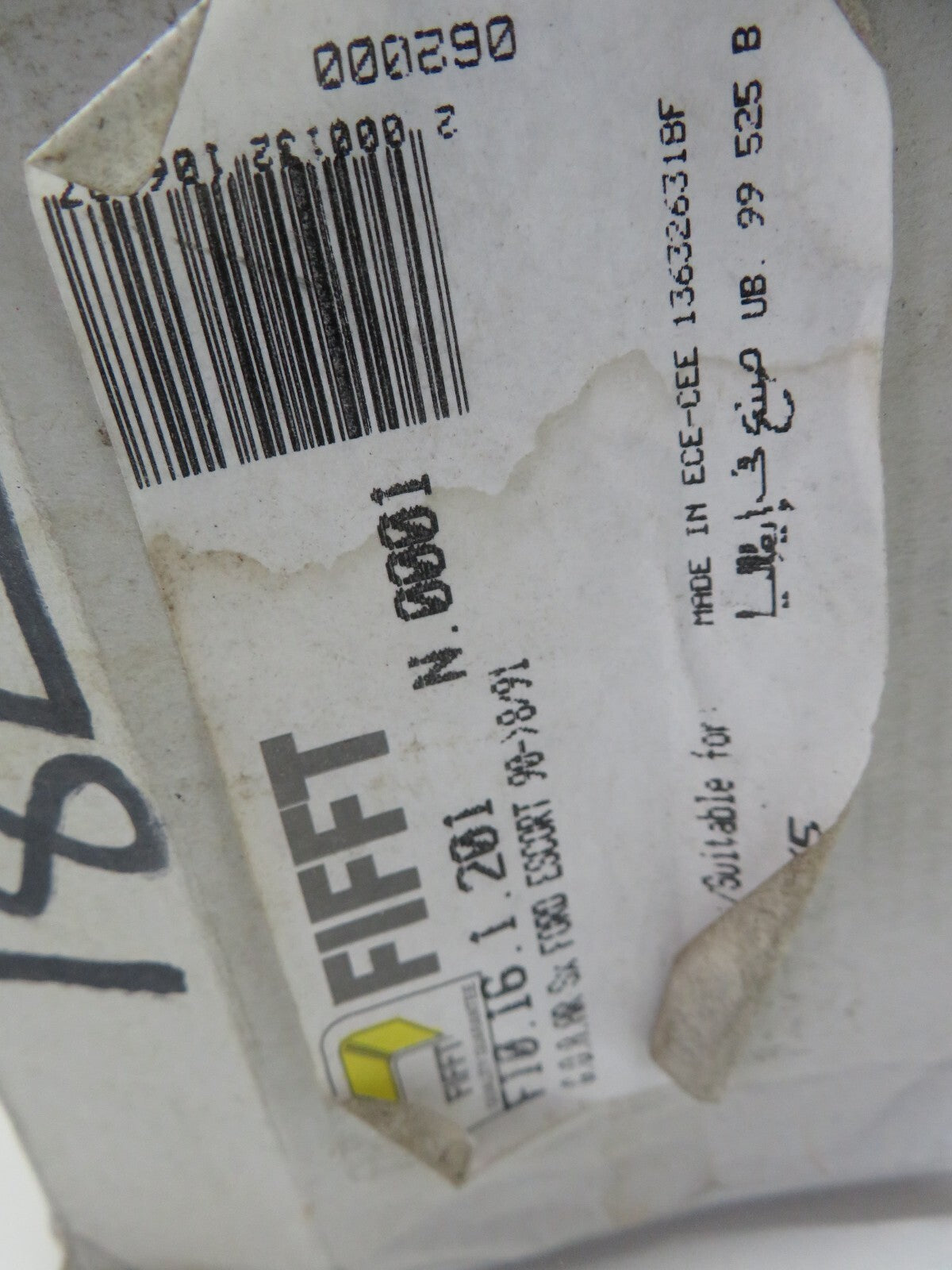 NS PASSENGER SIDE AMBER INDICATOR LIGHT FOR FORD ESCORT 1990-1991