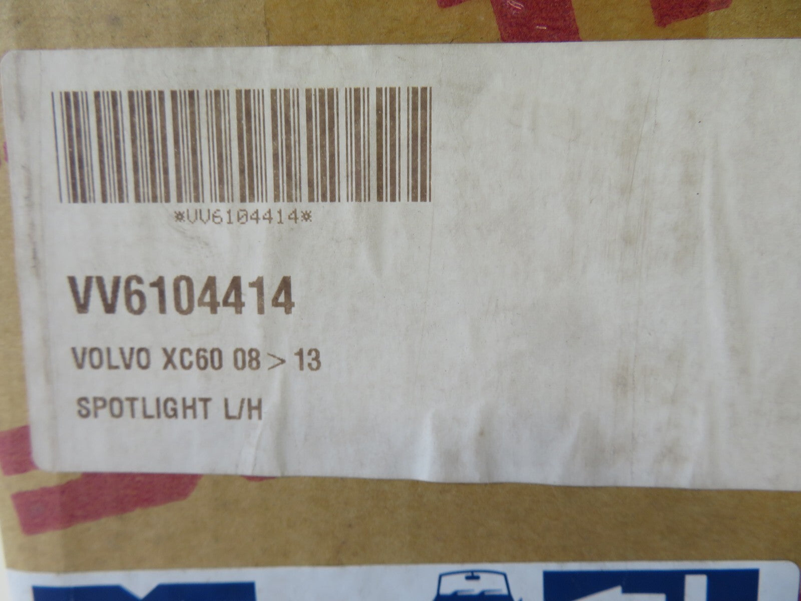 NS PASSENGR LH FRONT FOG LIGHT FOR VOLVO XC60 2008-2013 19-6070-01-9