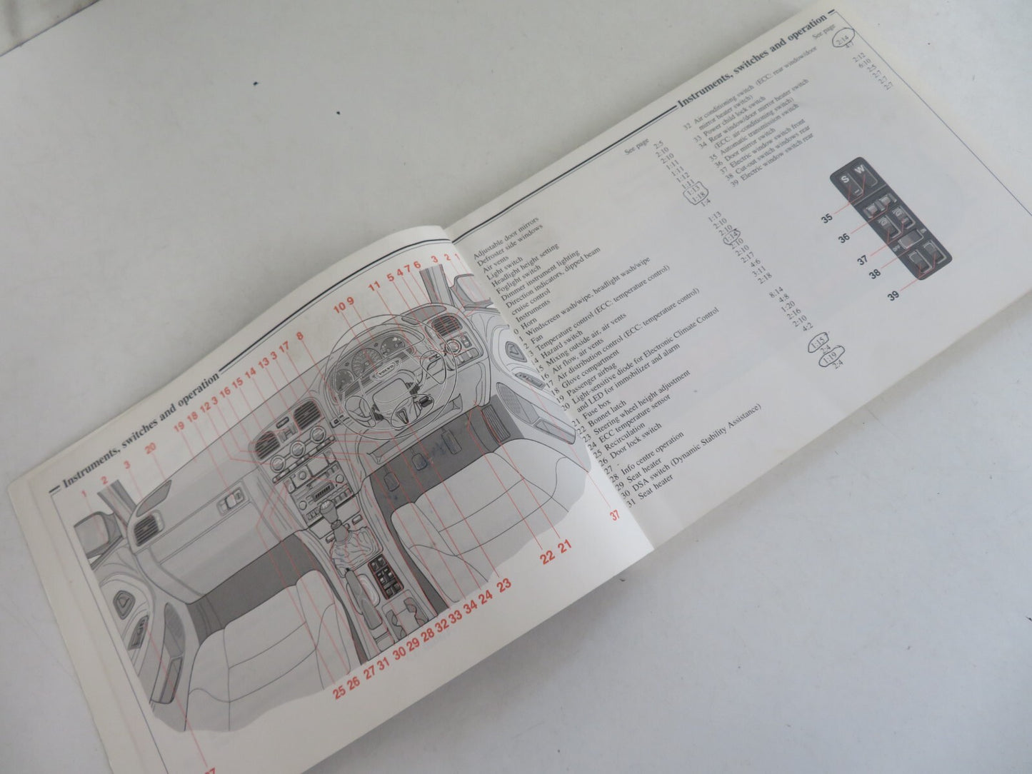 VOLVO V40 OWNERS MANUAL WITH FOLDER 1995-2004 AMS-1