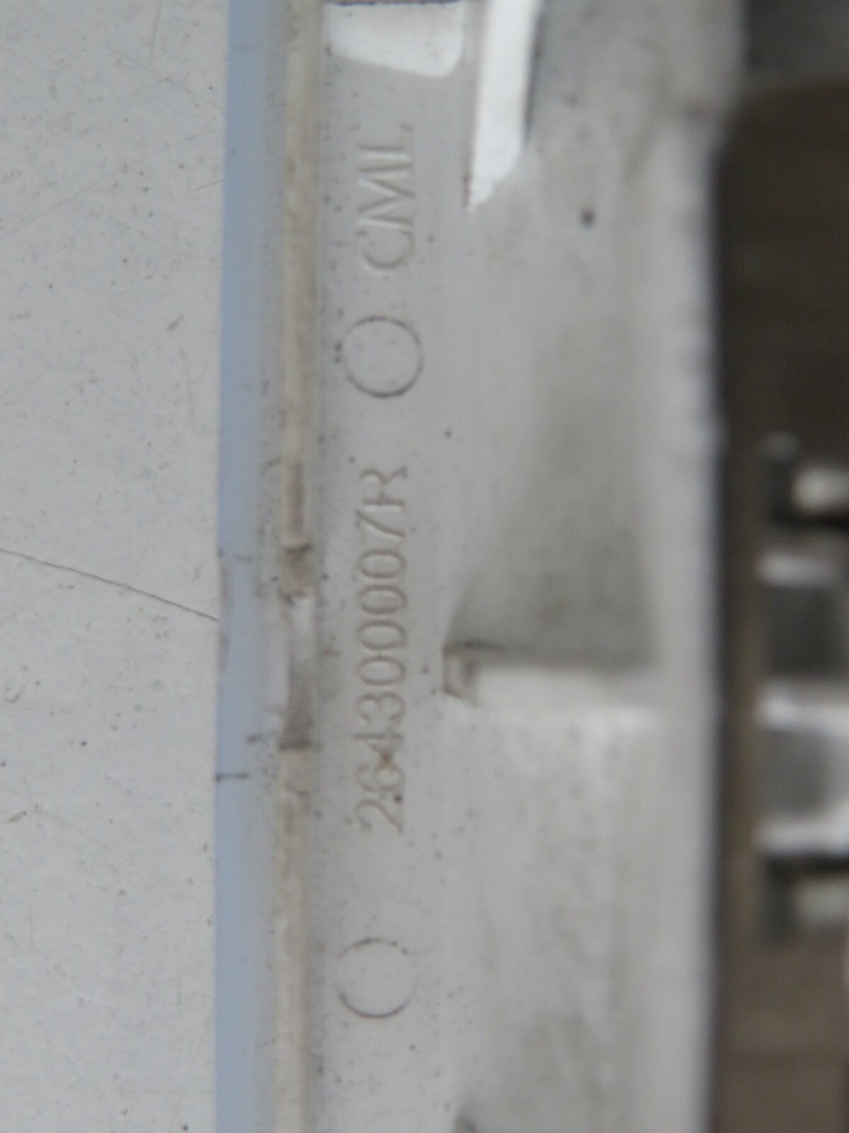 RENAULT TWINGO INTERIOR ROOF LIGHT 264300007R 2014-2017 AMS1558