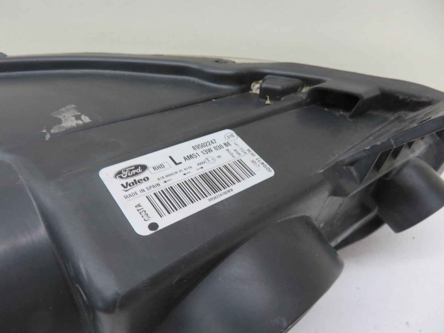 FORD C MAX NS FRONT PASSENGER HEADLIGHT AM51-13W030-BE (SEE PHOTOS) 2010-2015