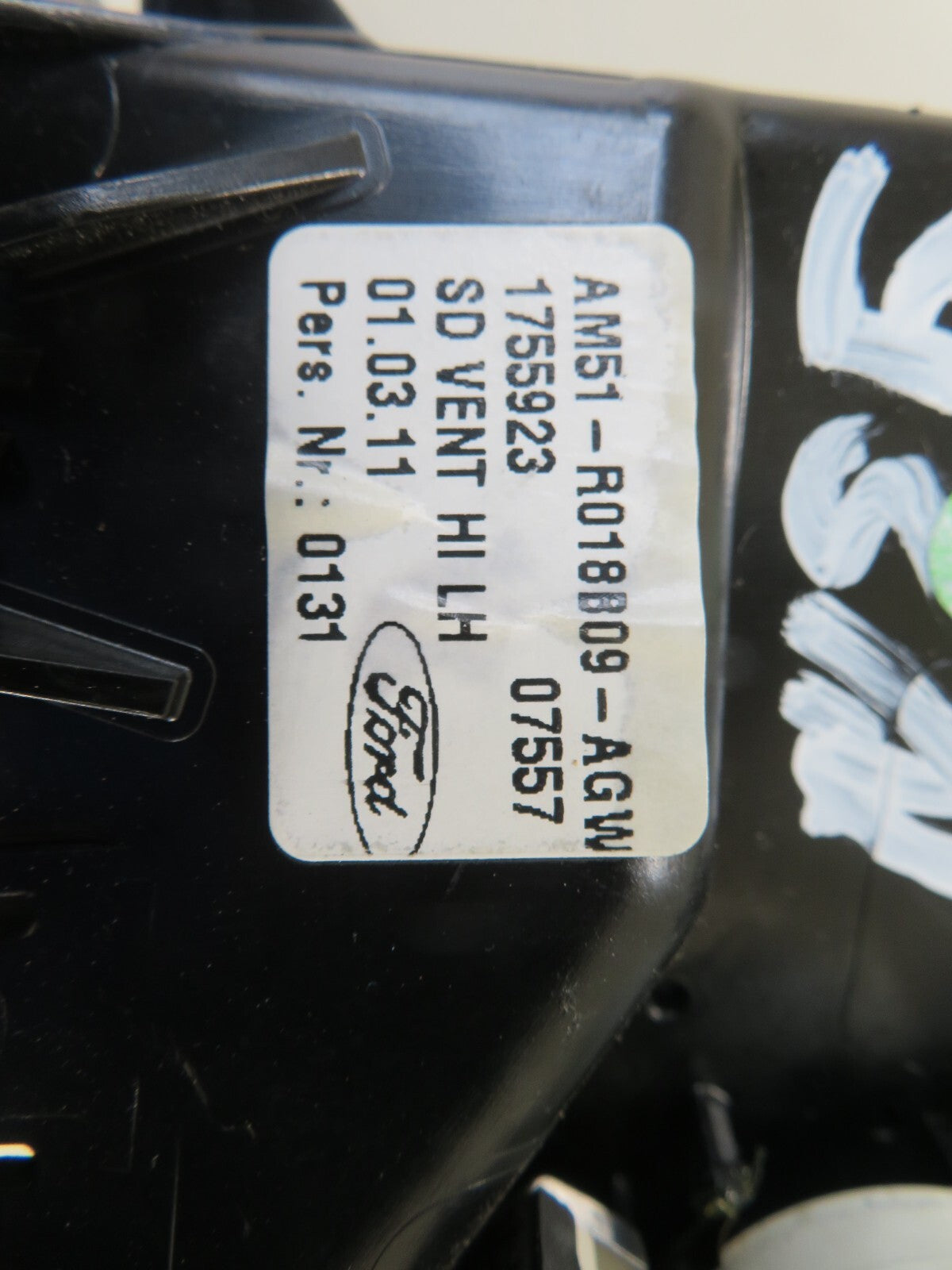 FORD C MAX GRAND NSF DASHBOARD AIR VENT AM51-R018B09-AGW 2010-2015 1726-4