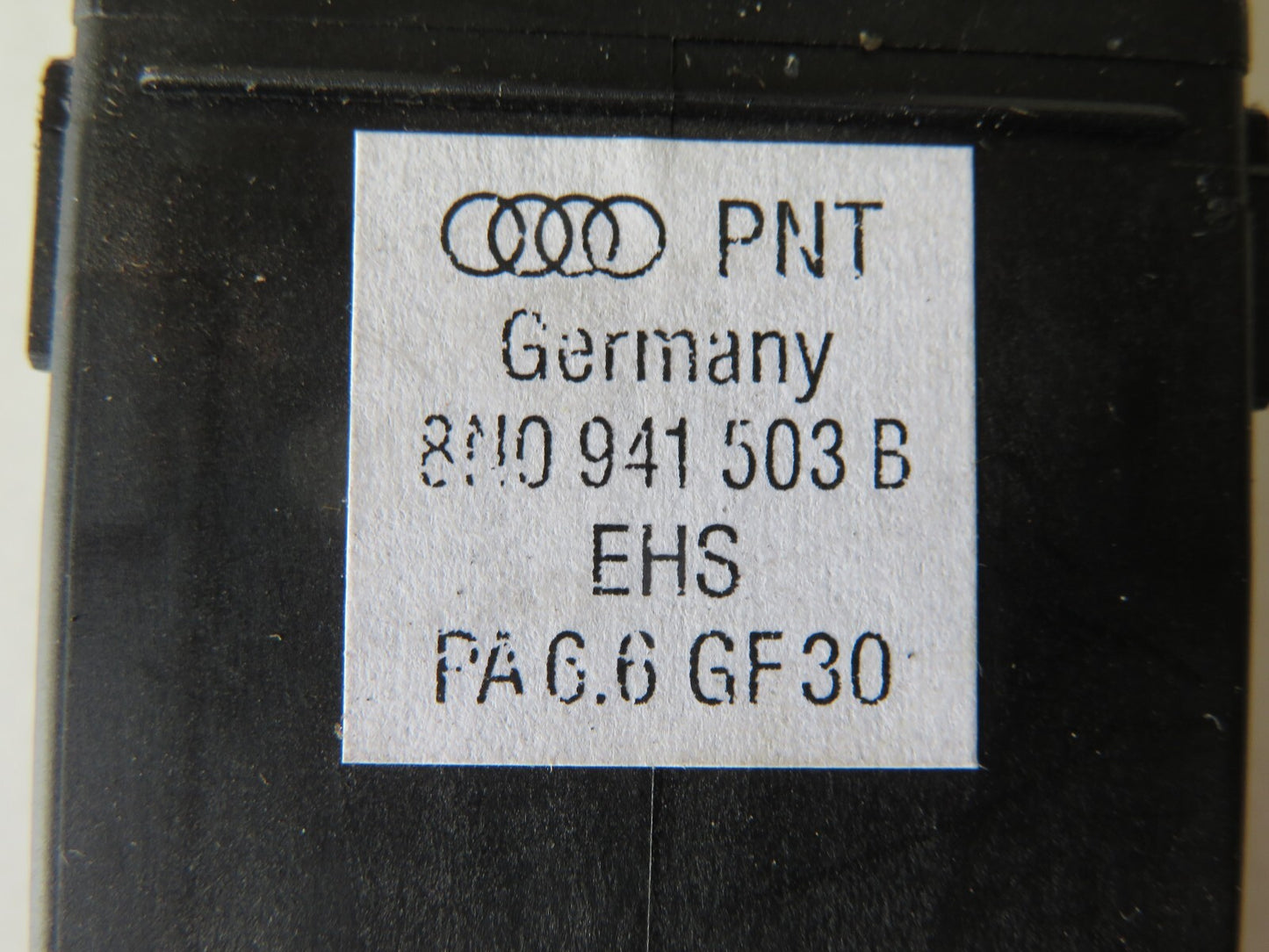 AUDI TT MK1 REAR DEMISTER SWITCH 8N0941503B 1998-2006 AMS1140