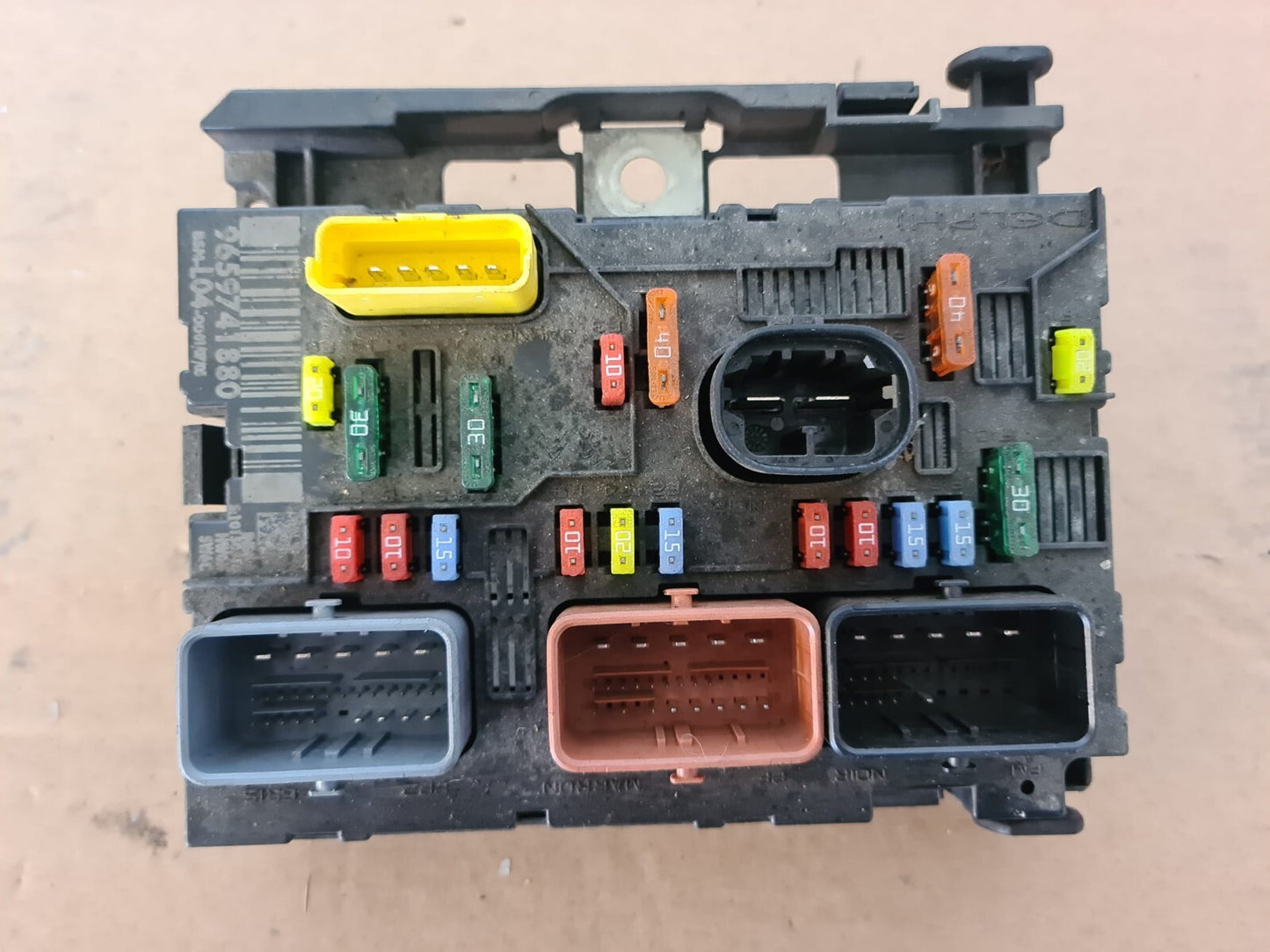 PEUGEOT 307 BSM FUSE BOX 9659741880