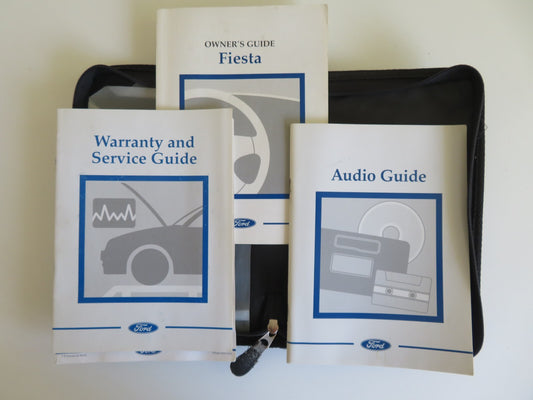 FORD FIESTA MK5 OWNERS MANUAL WITH FOLDER 1999-2002 HM2-5