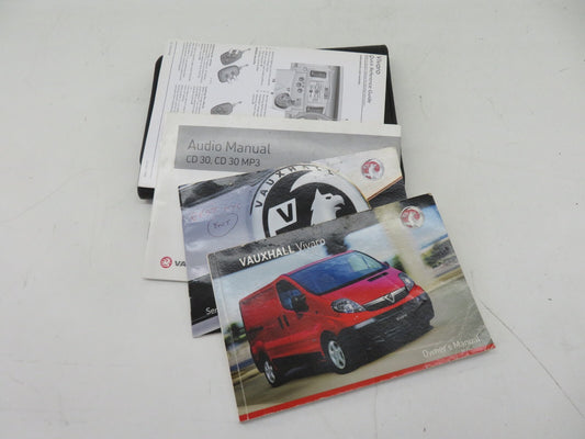 VAUXHALL VIVARO OWNERS MANUAL WITH FOLDER 2001-2014 1138-2