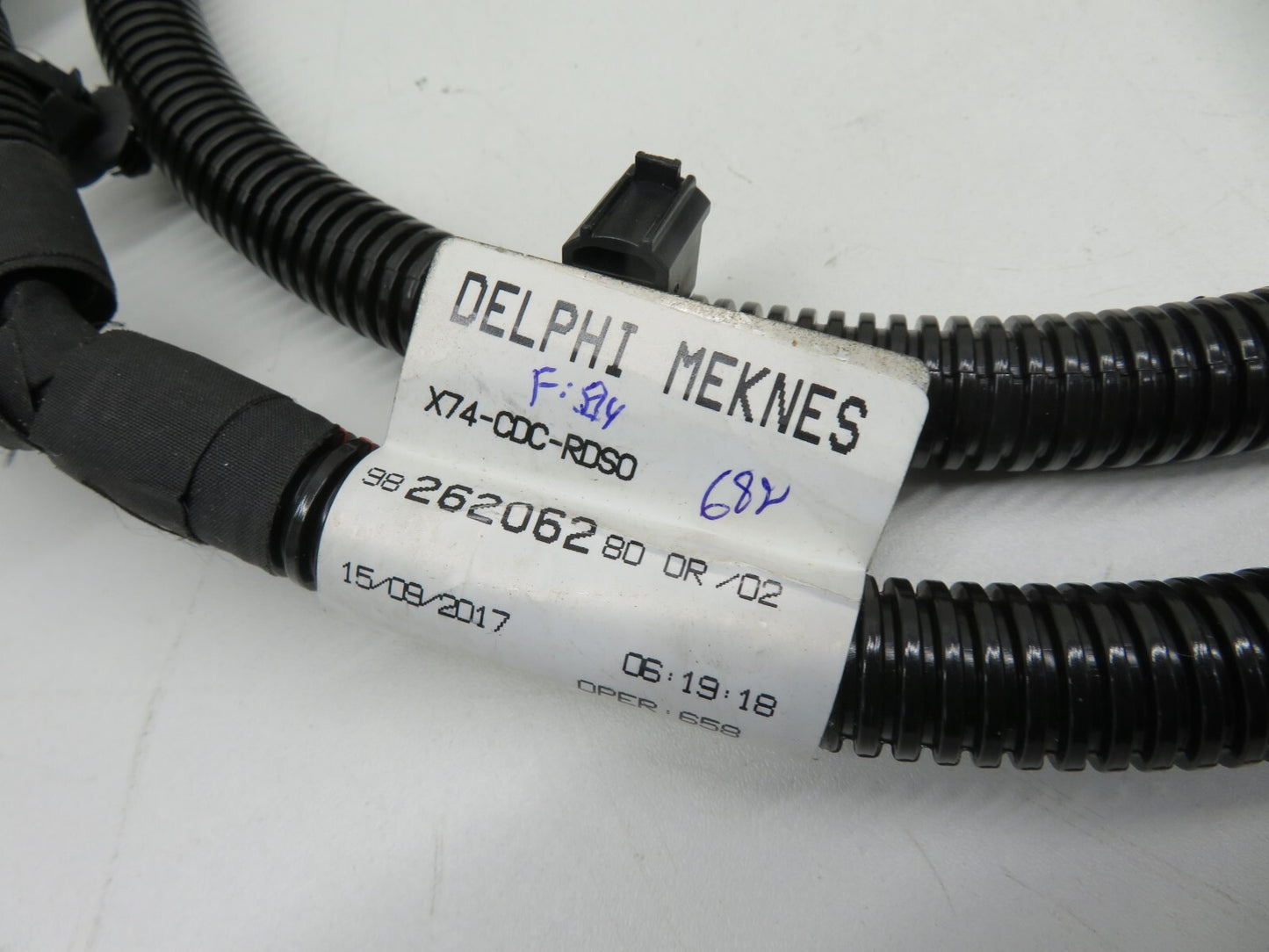 PEUGEOT CITROEN DS TOW ELECTRICS TARIFF 9826206280  WIRING LOOM 2017