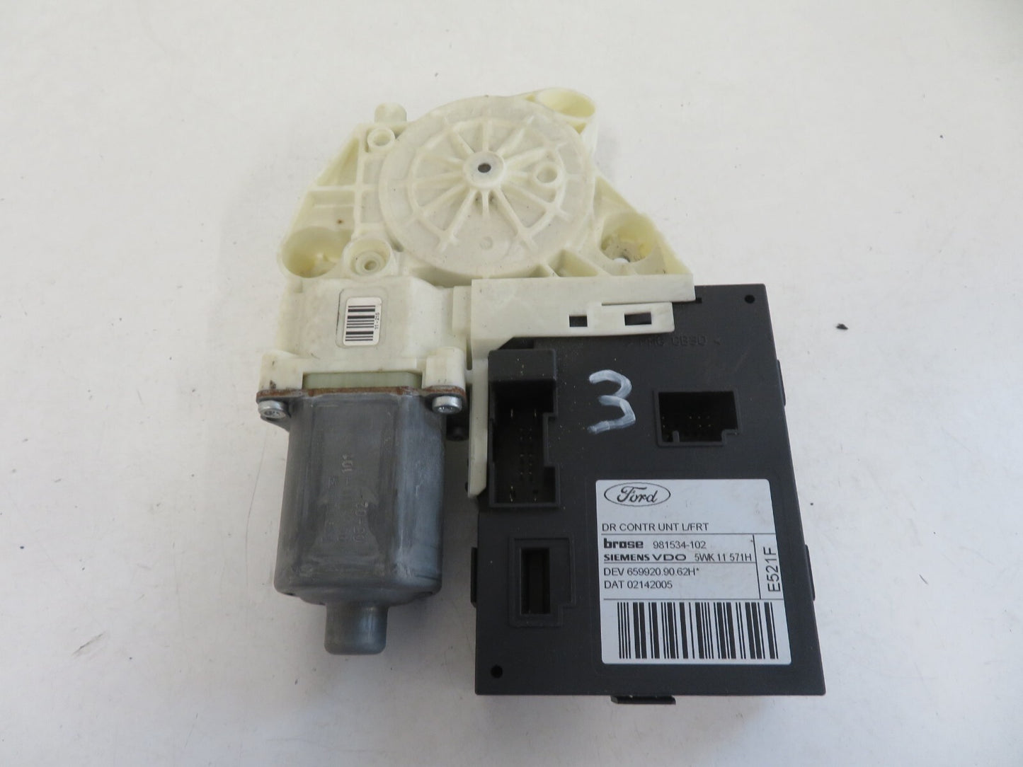 FORD FOCUS C MAX NSF WINDOW MOTOR 981534-102 2003-2007 MIX1711-3