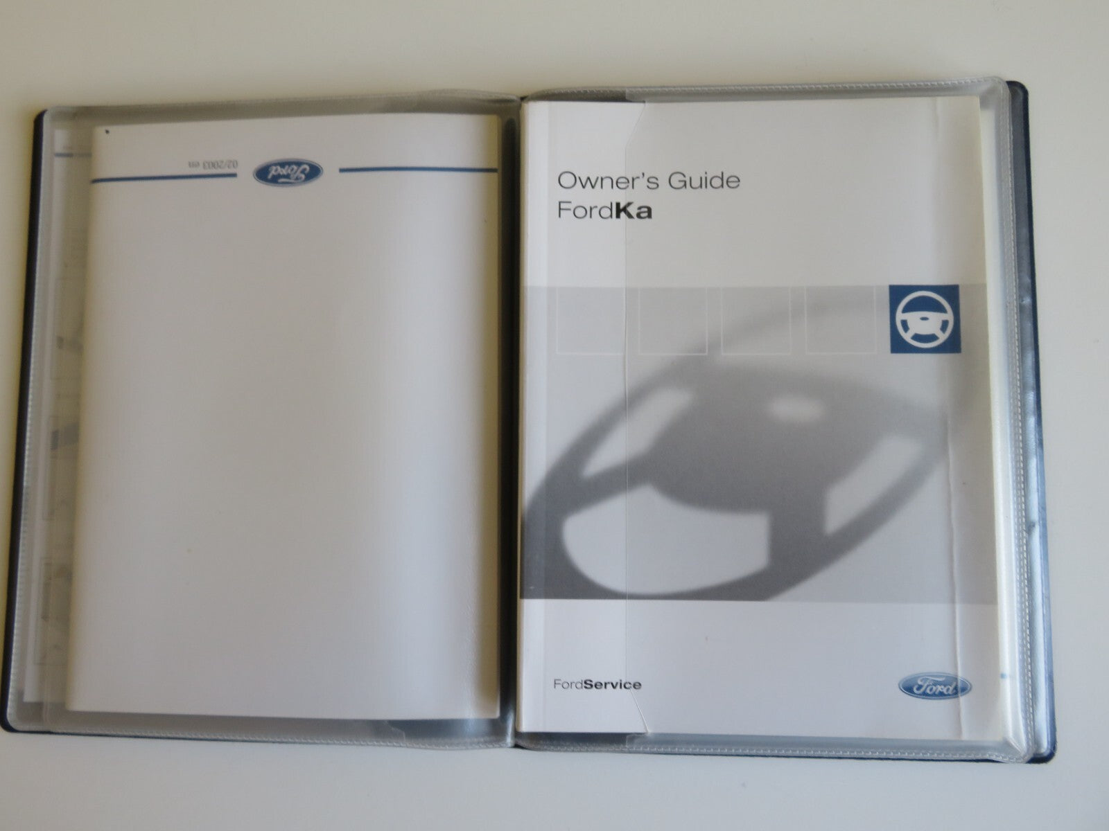 FORD KA OWNERS MANUAL WITH FOLDER 2002-2008 HM2-22