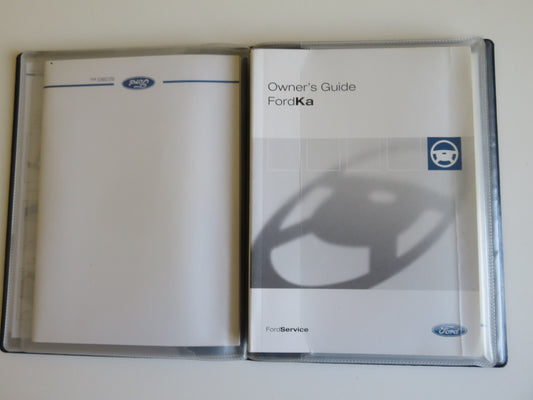 FORD KA OWNERS MANUAL WITH FOLDER 2002-2008 HM2-22
