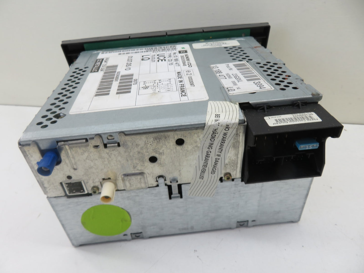 VAUXHALL VECTRA C HEAD UNIT WITH DISPLAY 13188477 24461297 2002-2008 KF55-3