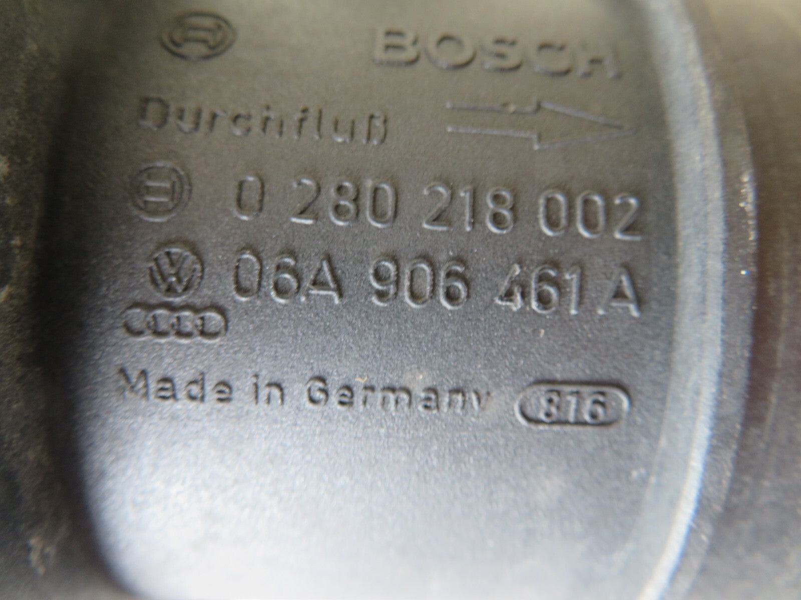 VOLKSWAGEN VW BORA AIR FLOW METER AFM 06a906461A 1999-2004 WG18