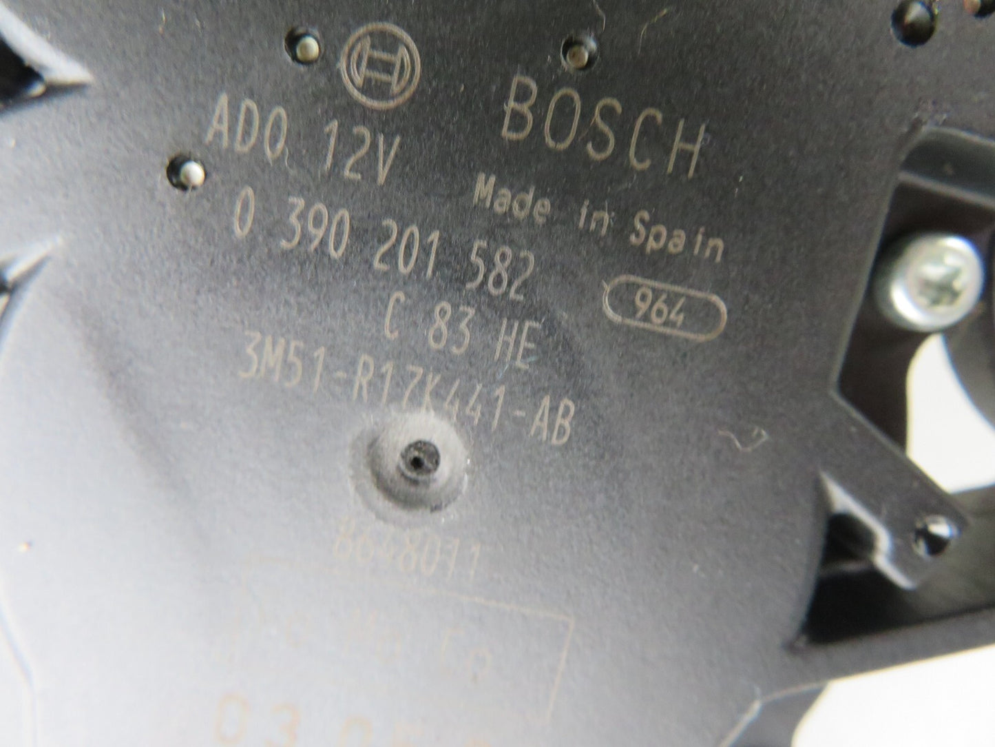 FORD C-MAX REAR WIPER MOTOR 3M51-R17K441-AB 2002-2008 A1420-18