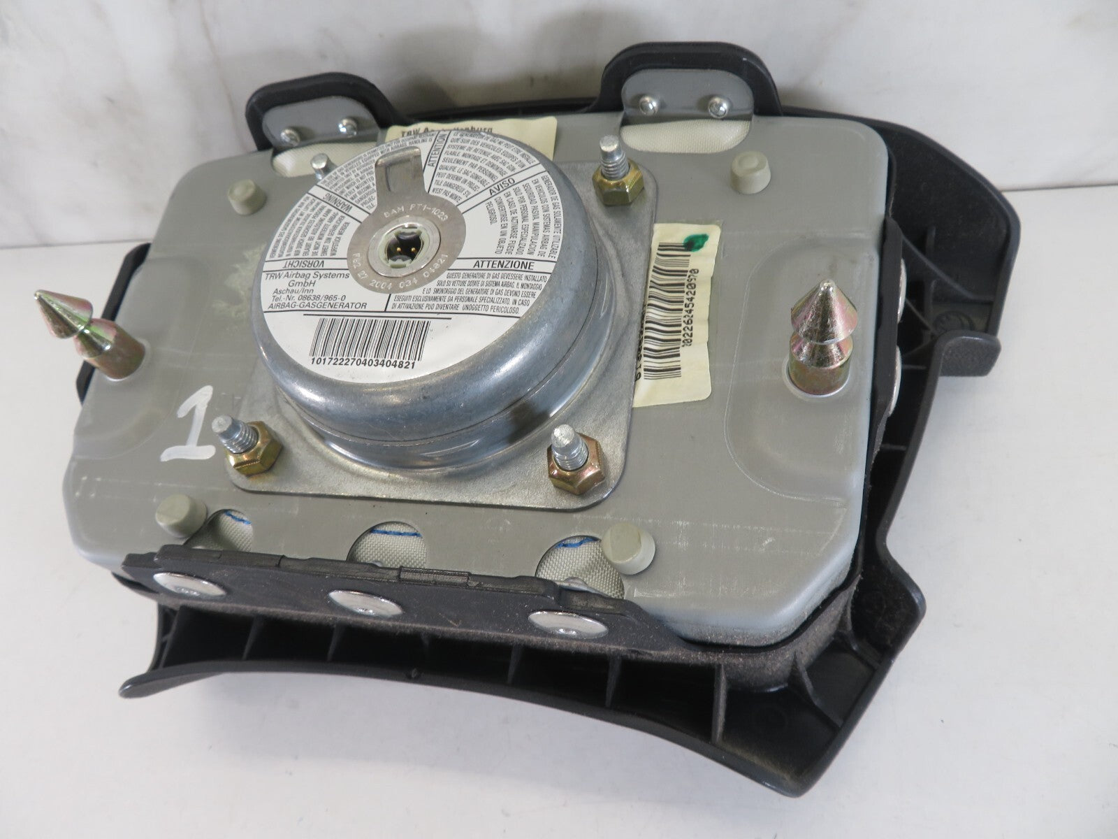 SKODA FABIA MK1 STEERING WHEEL AIR BAG 2000-2007 A1038-1