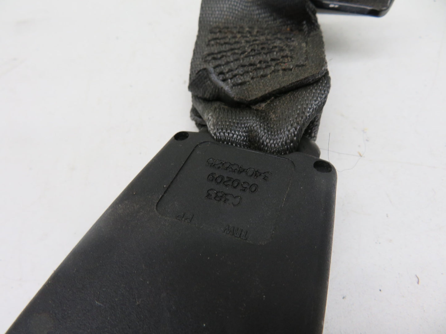 FIAT 500 REAR PASSENGER SEAT BELT BUCKLE 34045525 2010-2013 1609-7