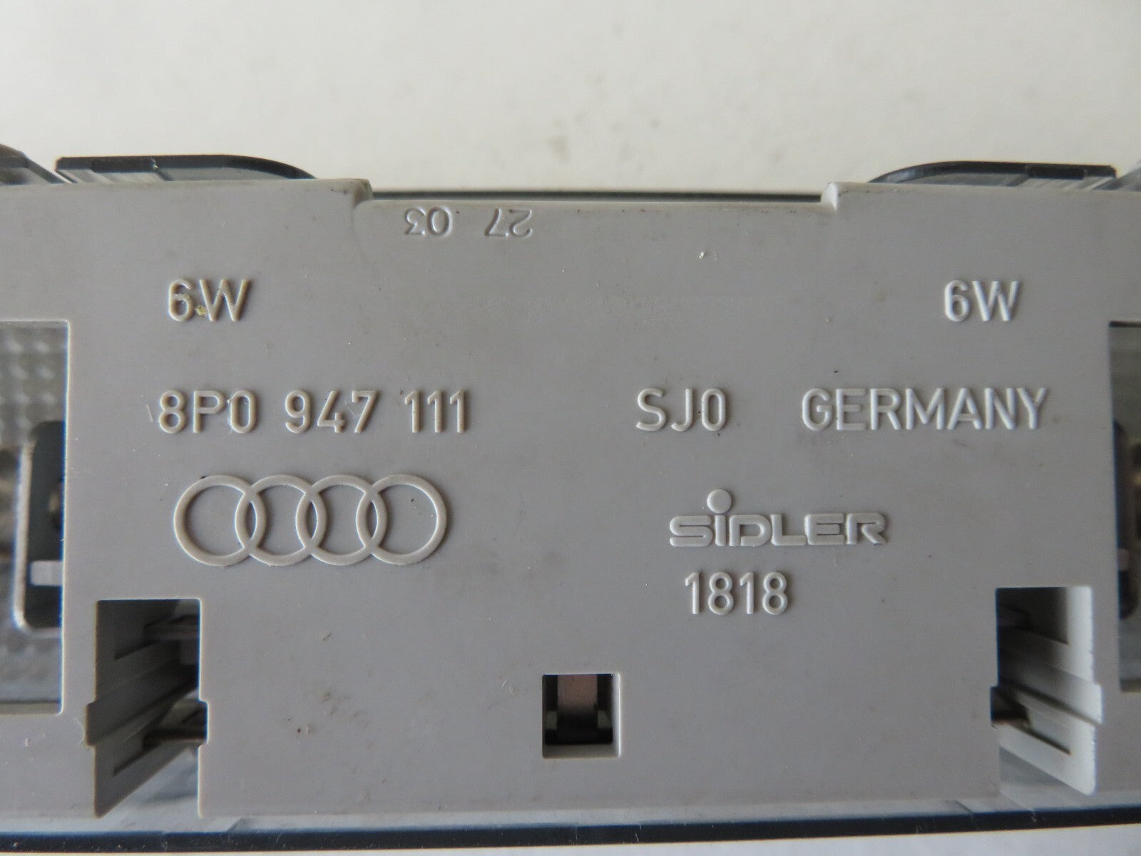 AUDI A3 8P INTERIOR ROOF LIGHT 8P0947111 2003-2008 AMS1417