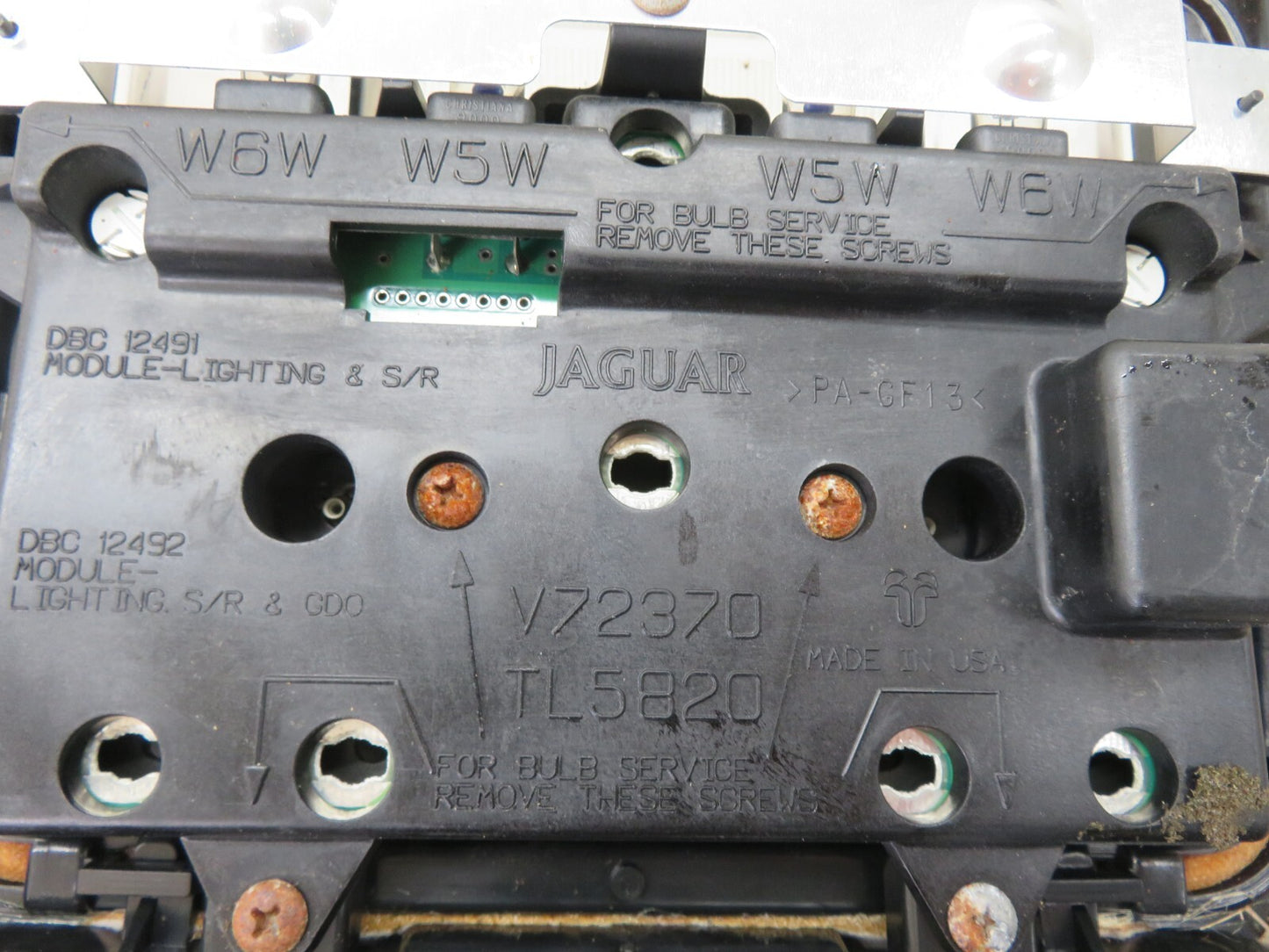 JAGUAR XJR INTERIOR ROOF LIGHT SUNGLASSES COMPARTMENT 1994-2001 1800-5