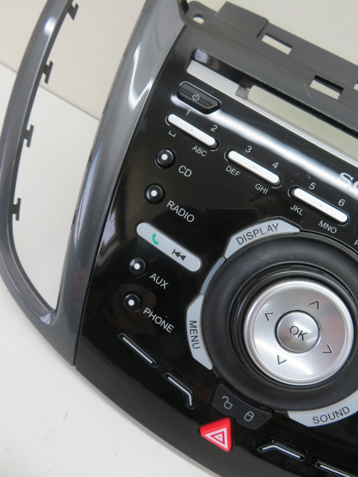 FORD C MAX RADIO CONTROL FASCIA TRIM SONY AM5T-18K811-DF37CE 2011-2015 1691-2