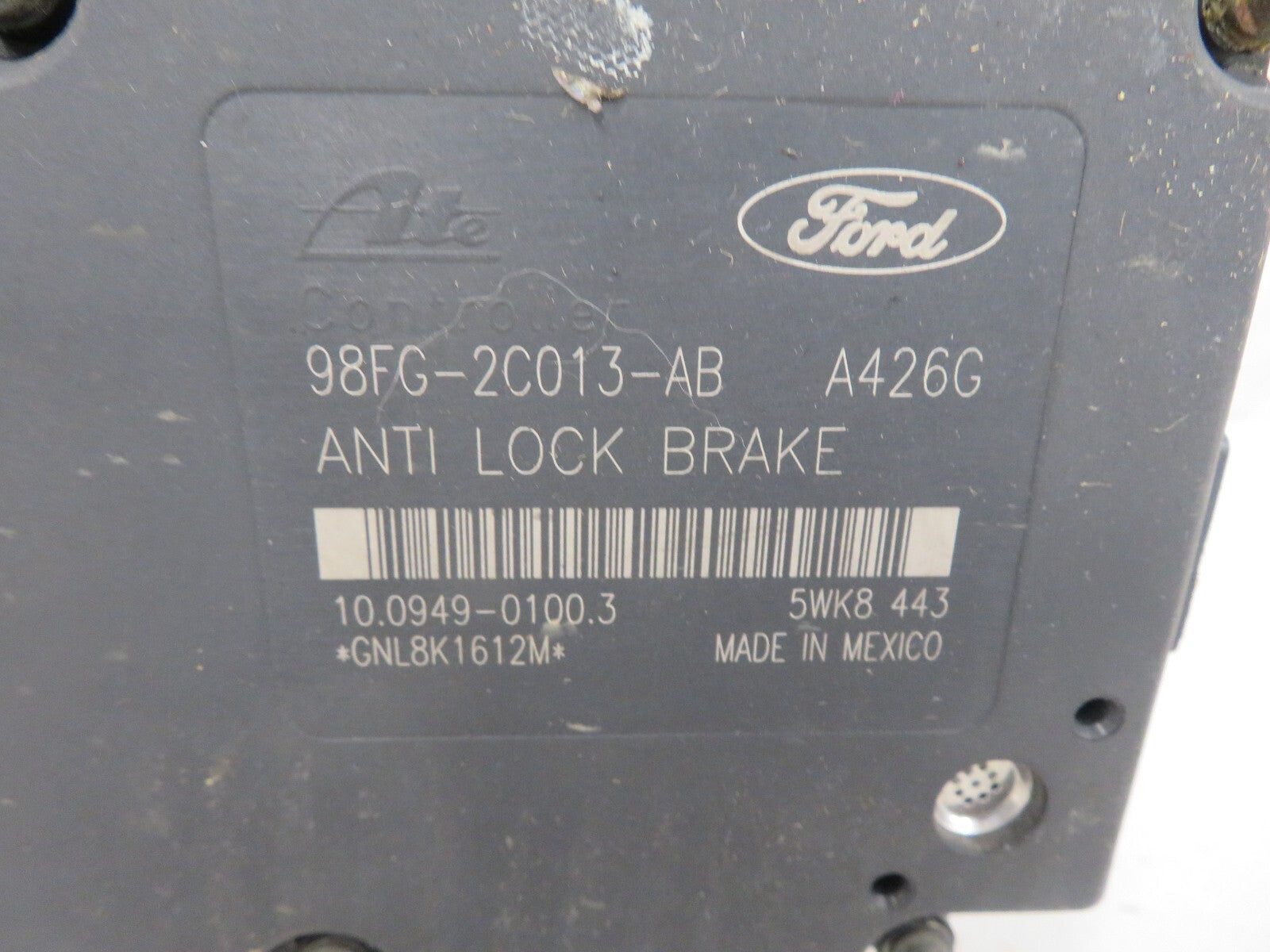 FORD PUMA ABS PUMP MODULE 98FB-2M110-AB 1997-2002 1350-1