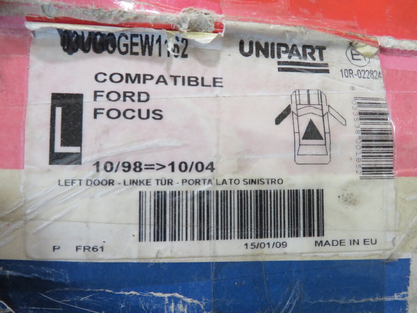 NSF LH PASSENGER WINDOW REGULATOR MOTOR FOR FORD FOCUS 1998-2004 UNIPART