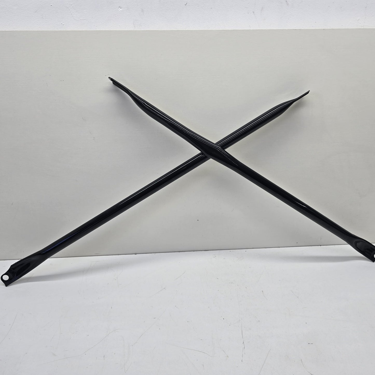 TOYOTA MR2 MK2 SW20 REAR X STRUT BRACE POWDER COATED BLACK 1990-1999