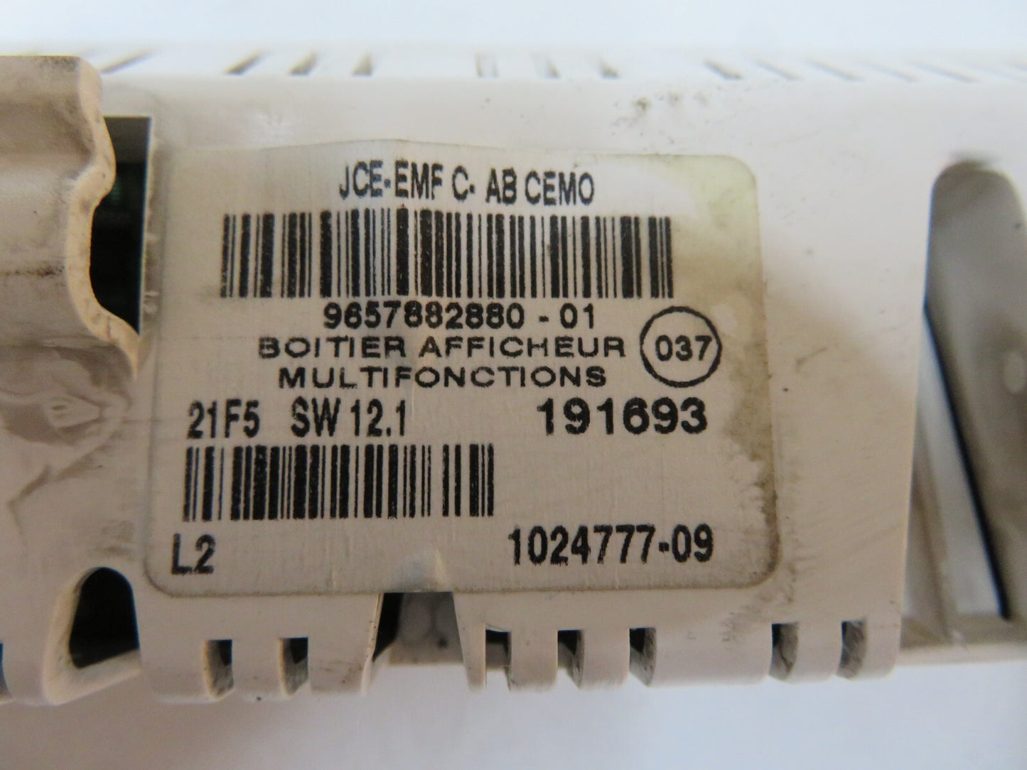 CITROEN C4 MULTI FUNCTIONAL DISPLAY SCREEN 9657882880 2004-2010 HT05