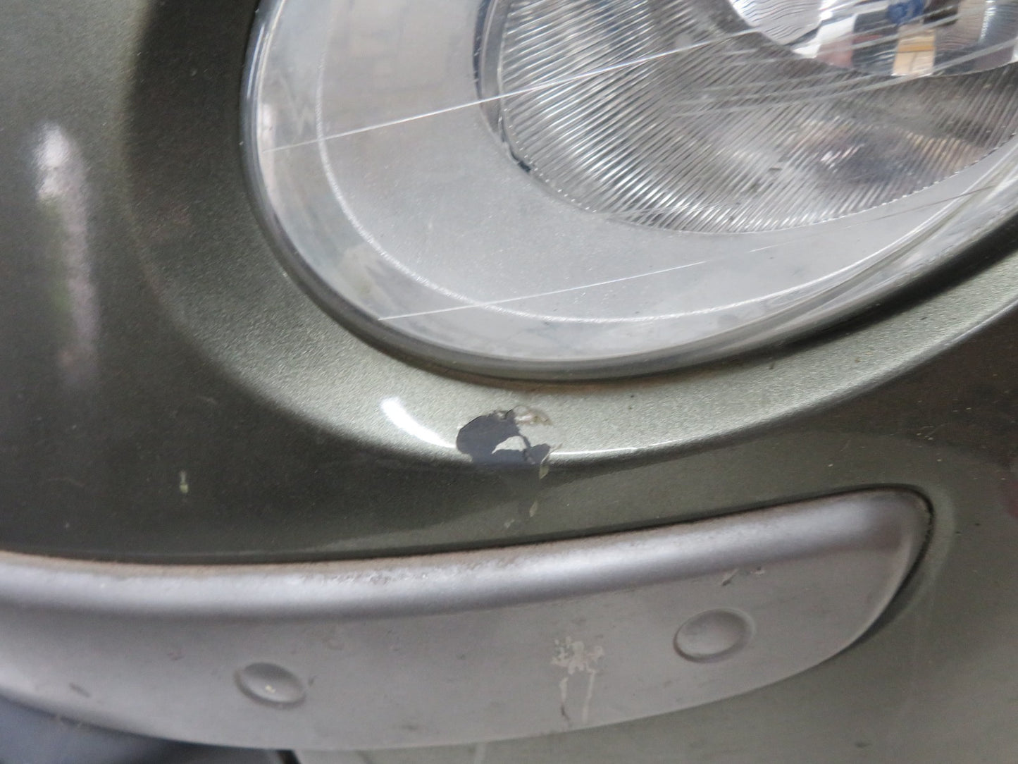 FIAT 500 DIESEL EDITION FRONT BUMPER COMPLETE (SEE PHOTOS) 2007-2012