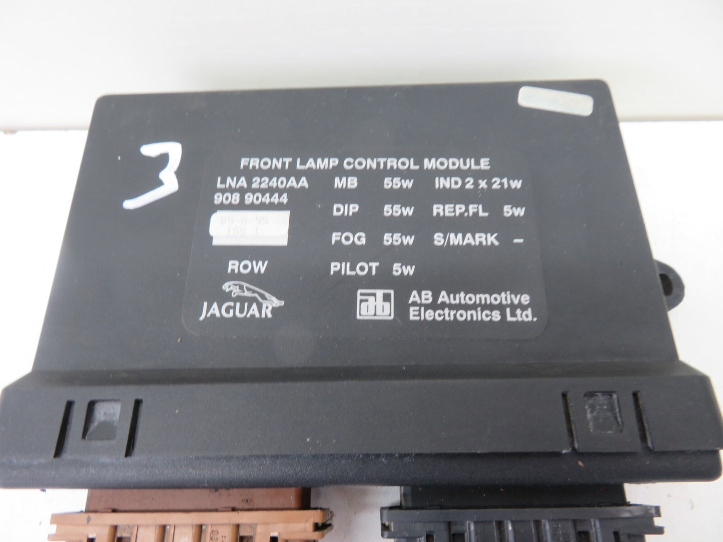 JAGUAR XJR FRONT LAMP CONTROL MODULE LNA2240AA 1994-2001 1200-3