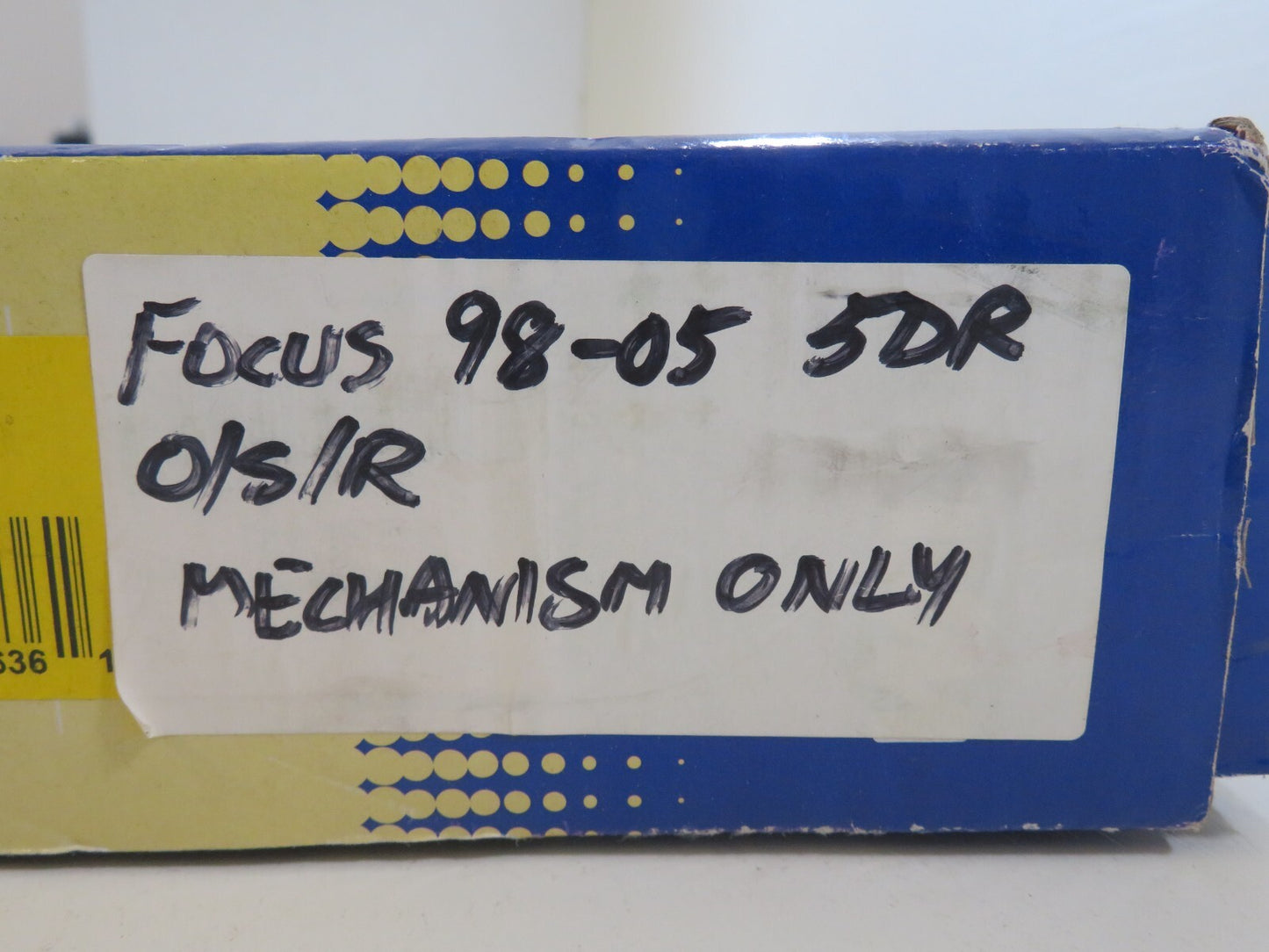 OSR RIGHT REAR WINDOW REGULATOR 5DR WPS FITS FORD FOCUS 1998-2005 #RST